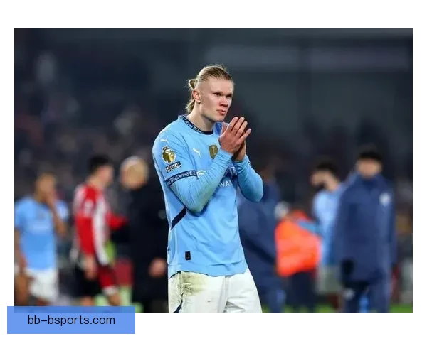 曼城官方宣布哈兰德脚踝受伤将缺席本轮联赛